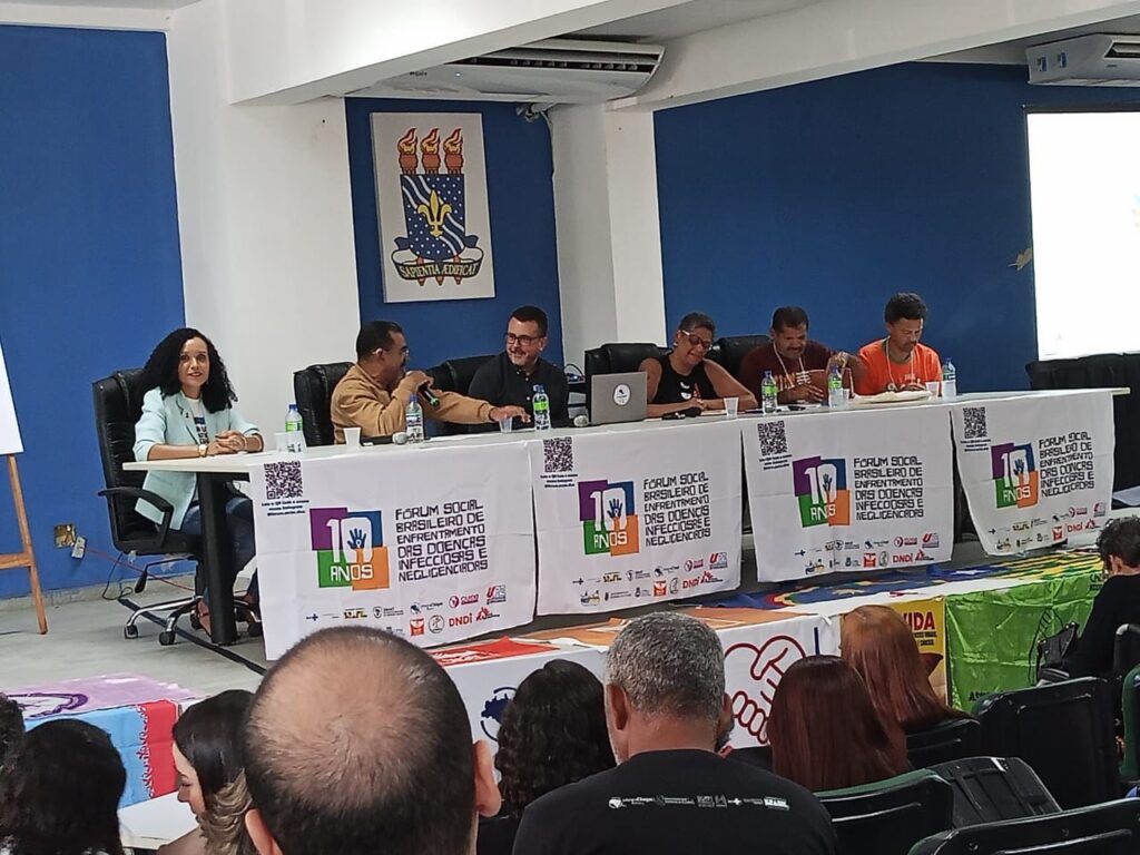 🌎 Movimento Nacional das Doenças Negligenciadas marca presença na abertura do Congresso de Medicina Tropical 3 WhatsApp Image 2025 11 12 at 17.16.24